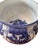 Large 1940s Blakeney Ironstone Staffordshire English Blue and White Footbath For Sale - Image 10 of 12