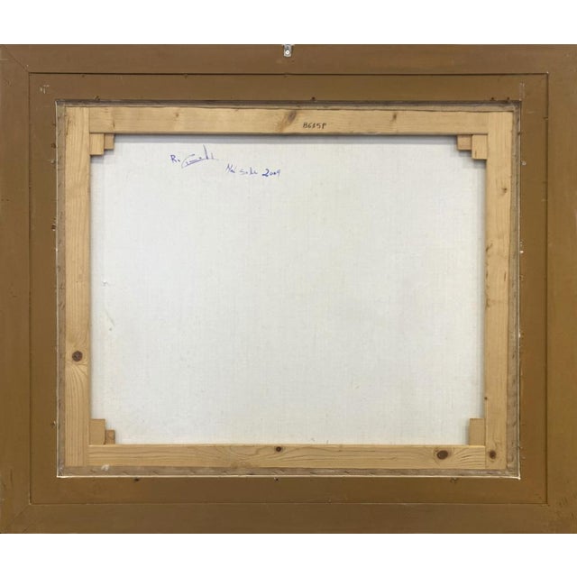 Green Renato Criscuolo, Nel Sole, Oil on Canvas, 2009 For Sale - Image 8 of 9