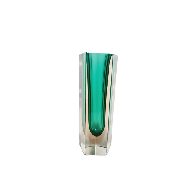 Italian Murano Glass Vase from Mandruzzato, 1950s For Sale - Image 10 of 14