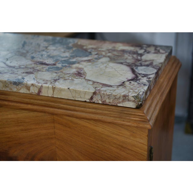 Art Deco Walnut Sideboard, 1930s For Sale - Image 9 of 14