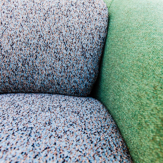 Jens Risom Design Vintage 1960s Jens Risom Mid Century Modern Barrel Lounge Chairs, Attributed For Sale - Image 4 of 12