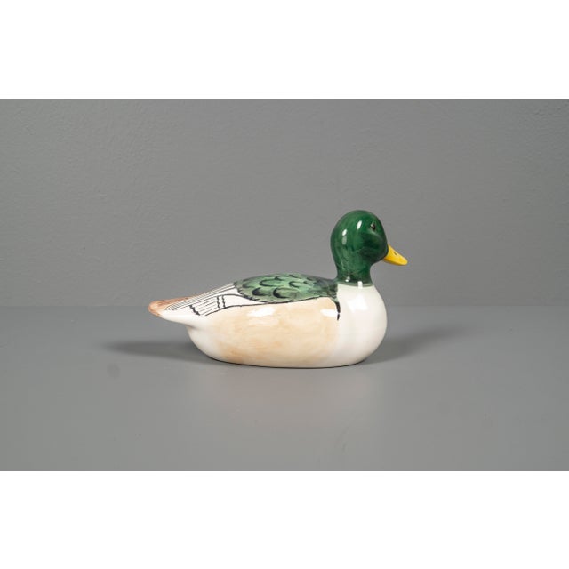 Handmade Porcelain Duck from Manufactory Weiss, Brazil For Sale - Image 5 of 11