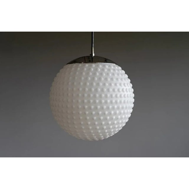 Opaline Glass Ceiling Lamp by Rolf Krüger for Staff Leuchten, Germany, 1970s For Sale - Image 13 of 13