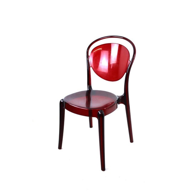 Stackable Parisienne Chair from Calligaris, 2000s, in Very Good conditions. Designed 1990 to 1999 This piece has an...