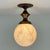 Art deco flush mount designed and manufactured in germany in the 1920s to 1930s. This vintage art deco flush mount ceiling...