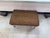 Spanish Rattan Ottoman with Chrome Legs 1960s Excellent condition a little bit aware on the top from use The Spanish...