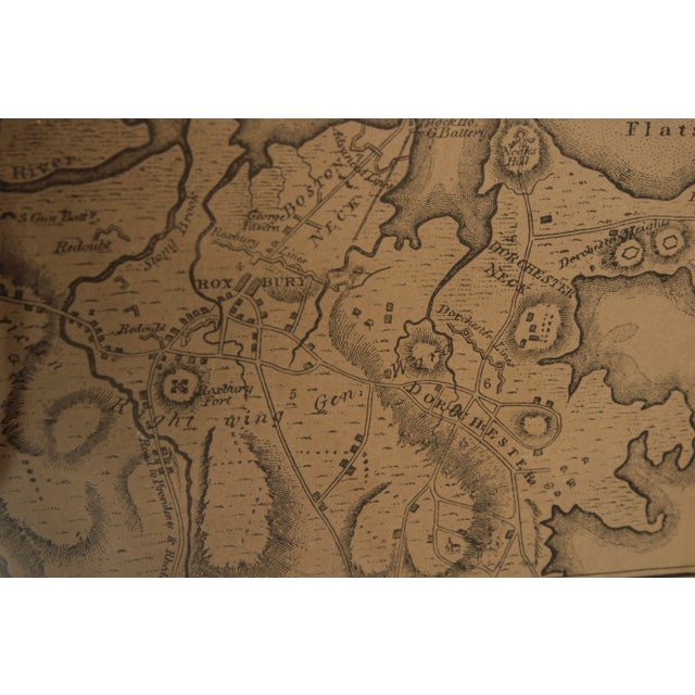 General Washington's Revolutionary Campaign War Map Framed For Sale - Image 12 of 12