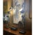 Stunning pair of Post-Modern chrome spotlight lamps by Goffredo Reggiani. These Italian made lamps each feature four...