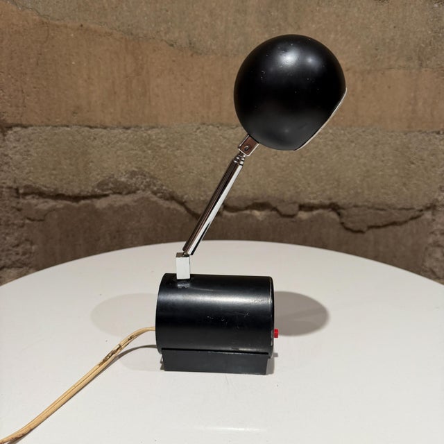 1960s Space Age Desk Lamp by Viscount Japan After Lightolier Lytegem For Sale - Image 5 of 13
