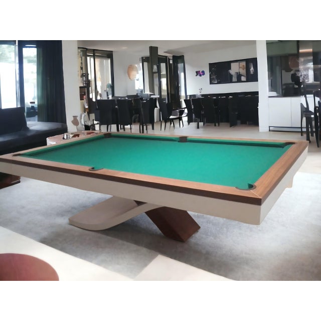 Luxury Hybrid Dining Table / Billiard | Chairish