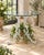 A sculptural late-20th-century Rococo Revival pedestal table with an intricately cast iron base and a 36-inch round clear-...