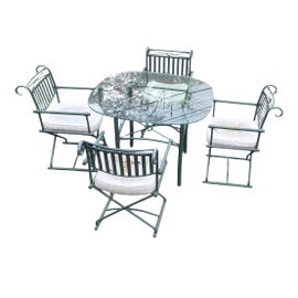 Example of Wrought Iron Patio and Garden Furniture