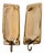 Mid-Century Swedish Brass Sconces, Set of 2 For Sale
