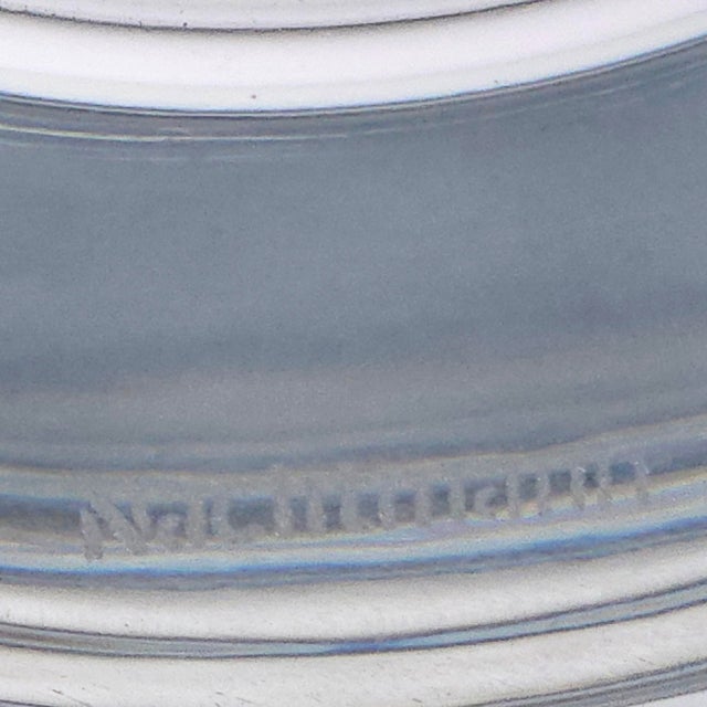 Late 20th Century Nachtmann German Lead Crystal D Monogram Whiskey Tumblers - Set of 4 For Sale - Image 12 of 12