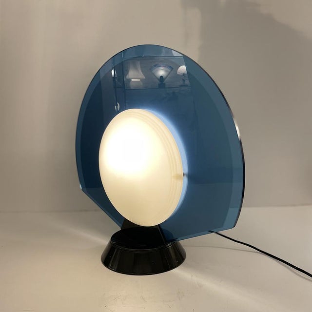 Postmodern Tikal Table Lamp by P. G. Ramella for Arteluce, 1980s For Sale - Image 14 of 18