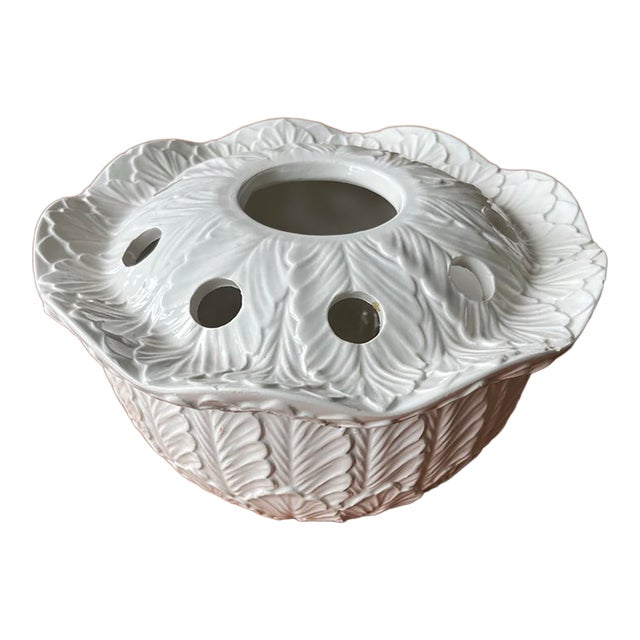Vintage Italian Ceramic Tulipiere For Sale