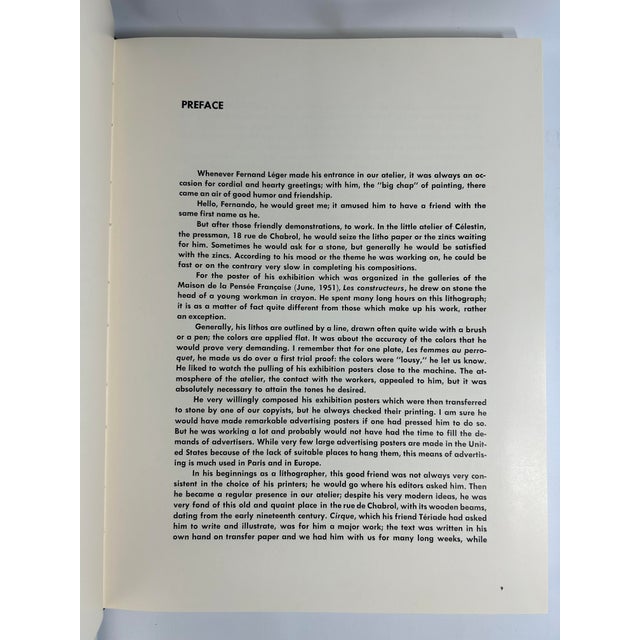 1980s 1970s Illustrated Quarto, Lawrence Saphire's Fernand Leger: The Complete Graphic Work - 1 Book For Sale - Image 5 of 12