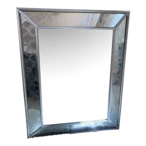 2000s Julian Chechester Eglomise’ Wall Mirror