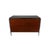 Mid-Century Modern Vintage Mid Century Modern Walnut and Electa Chrome Credenza Filing Cabinet by Stow Davis For Sale - Image 3 of 16