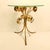 Vintage Hollywood Regency Metal Rose Side Table by Hans Kogl, 1970s For Sale - Image 11 of 13