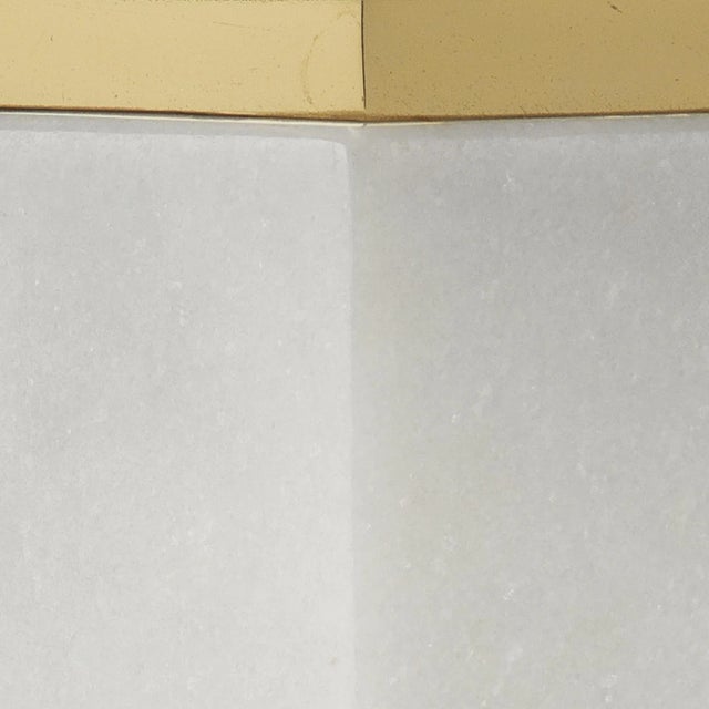 Lifestyle by JY Lexi Marble & Iron Table Lamp For Sale - Image 4 of 5