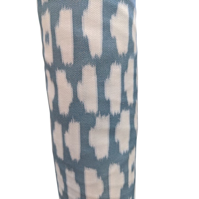 Abstract Blue and White Clouds Fabric by Havenly for the Inside- 4 Yards For Sale - Image 9 of 17