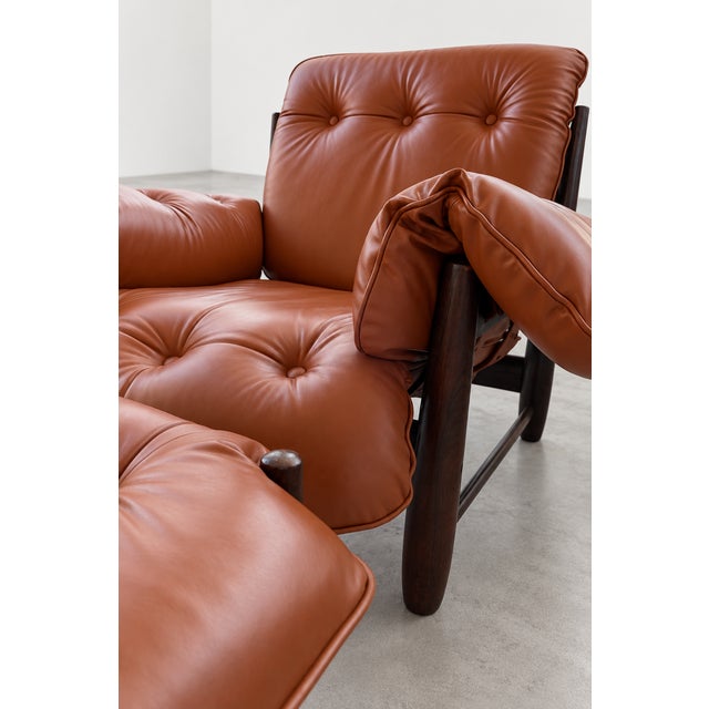 Created in 1957 by Brazilian designer Sergio Rodrigues, the Mole armchair has become one of the iconic pieces of 20th-...