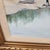 Late 20th Century Signed Vintage Coastal Marsh Landscape Painting in Carved Gilt Wood Frame, 24x28 For Sale - Image 5 of 8