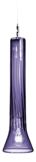 Clarion Pendant Light from the Flashlight Collection in Blue Lilac