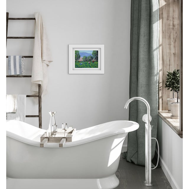 Quiet Places & Journeys — Farm Migrant Workers (Original Oil Landscape) For Sale - Image 12 of 18