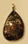 Amber Sterling Silver Green and Gold Baltic Amber Pendant For Sale - Image 8 of 9