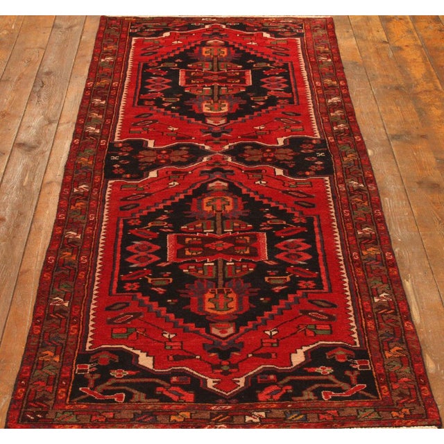 Middle Eastern Hand-Knotted Rug For Sale - Image 3 of 11