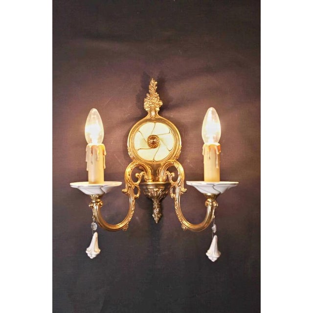Beautiful wall lamp from the spanish manufacturer peris andreu, s.a. Model 0763 from the late 1960s. Fully functional -...