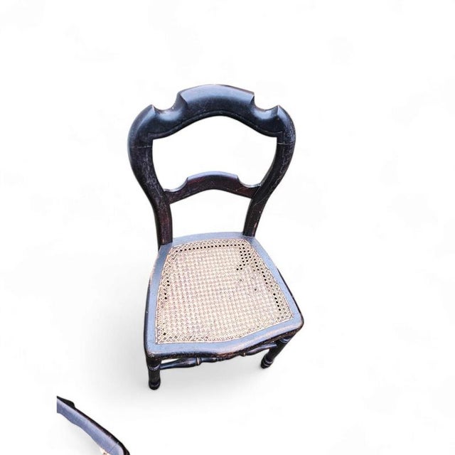 Napoleon III Dining Chairs, 19th Century, Set of 5 For Sale - Image 9 of 18