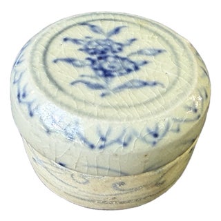Late 15th 16th Century Porcelain Shipwreck Jar Box For Sale