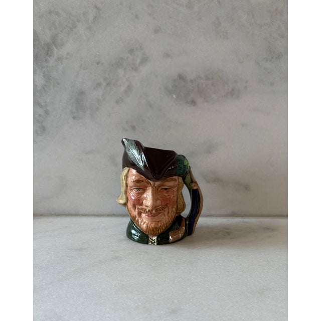 English Vintage Royal Doulton Robin Hood Character Small Mug For Sale - Image 3 of 12