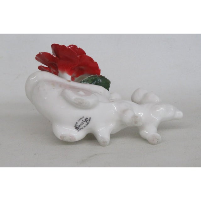 Thorley Bone China Figurine Poodle Pulling Cart of Flowers Made in England 5156b For Sale - Image 13 of 18