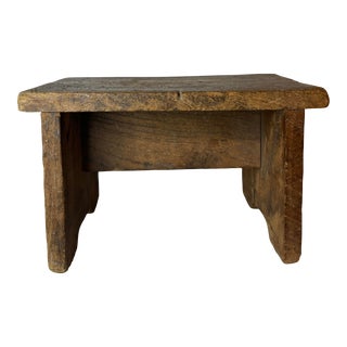 19th Century English Stool For Sale
