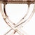 Vintage French Rectangular Metal Folding Dining Table, 1950s For Sale - Image 4 of 9