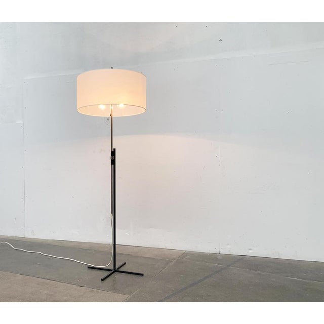 Metal Mid-Century German Minimalist Floor Lamp from Kaiser Idell / Kaiser Leuchten, 1960s For Sale - Image 7 of 18
