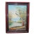 Vintage Miniature Original Impressionist Forest Stream Oil Painting For Sale