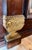 Italian Empire Mahogany and Parcel Gilt Console with Mirror and Carrara Marble Top For Sale - Image 10 of 18