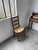 Rustic Oak Straw Chair, 1950s For Sale - Image 4 of 18