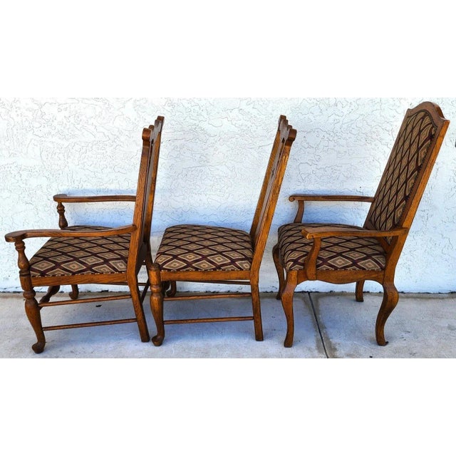 1990s Drexel Heritage Dining Chairs Set of 6 For Sale - Image 5 of 17