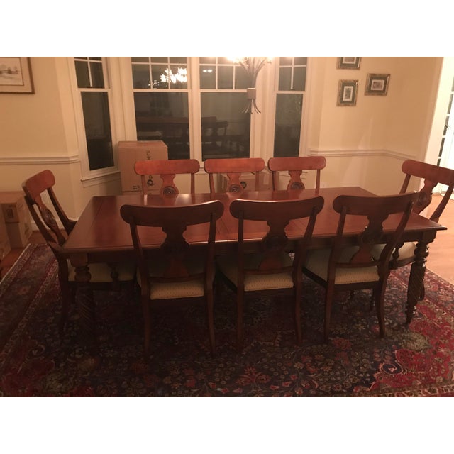 Ethan Allen British Classics Dining Set Chairish