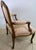 Tan Pair of French Louis XV Style Beechwood Fauteuil Armchairs, Carved Frames For Sale - Image 8 of 12