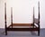 Brown Thomasville Furniture Mahogany Collection Traditional Style Queen Size Four Poster Bed 14511-575 For Sale - Image 8 of 11