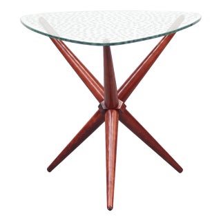 Vintage Star-Shaped Side Table, 1960s For Sale