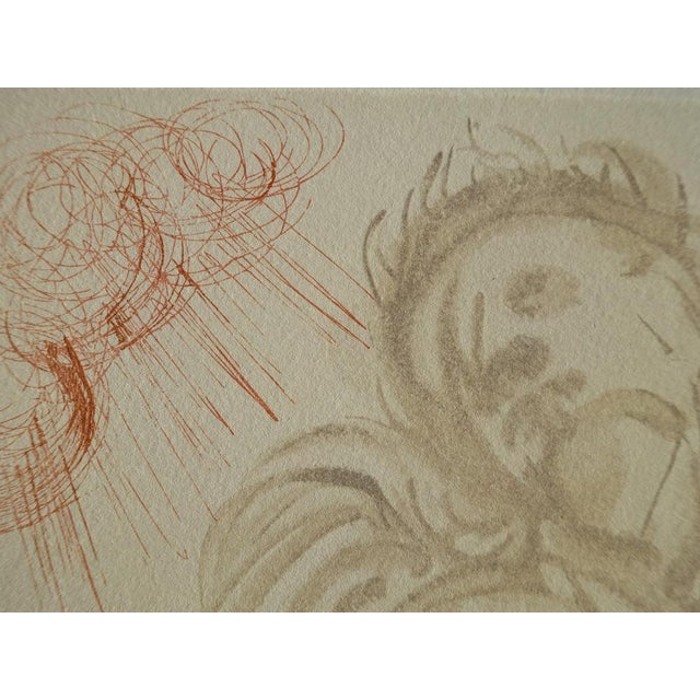 Salvador Dali, Le songe de Dante, Nude, Etching For Sale - Image 4 of 6
