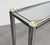 Mid Century Modern Chrome + Smoked Glass Console Table, C. 1960's For Sale - Image 12 of 13